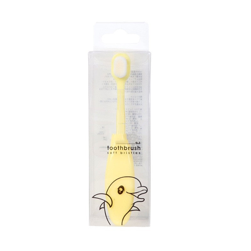 Children's Cartoon Soft Hair Toothbrush for Kids - Multiple Colors