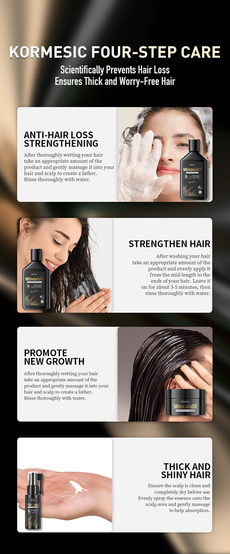 Minoxidil & Biotin Hair Activating Essence Water - 30ml