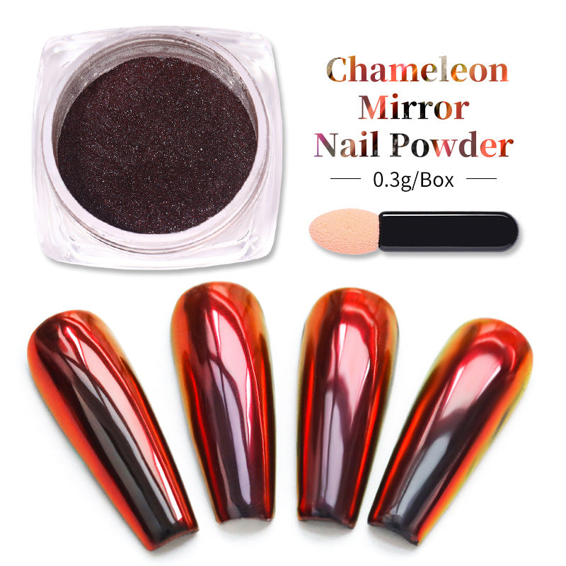 Chameleon Pink Laser Mirror Nail Powder
