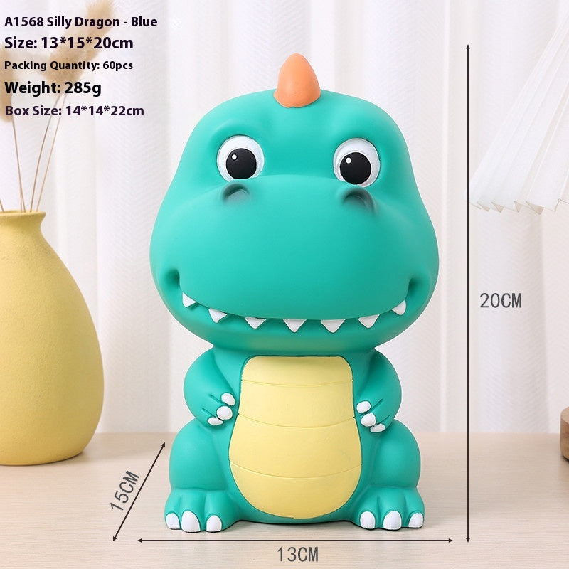 Creative Cartoon Dinosaur Piggy Bank for Kids Boys Girls Birthday Gift