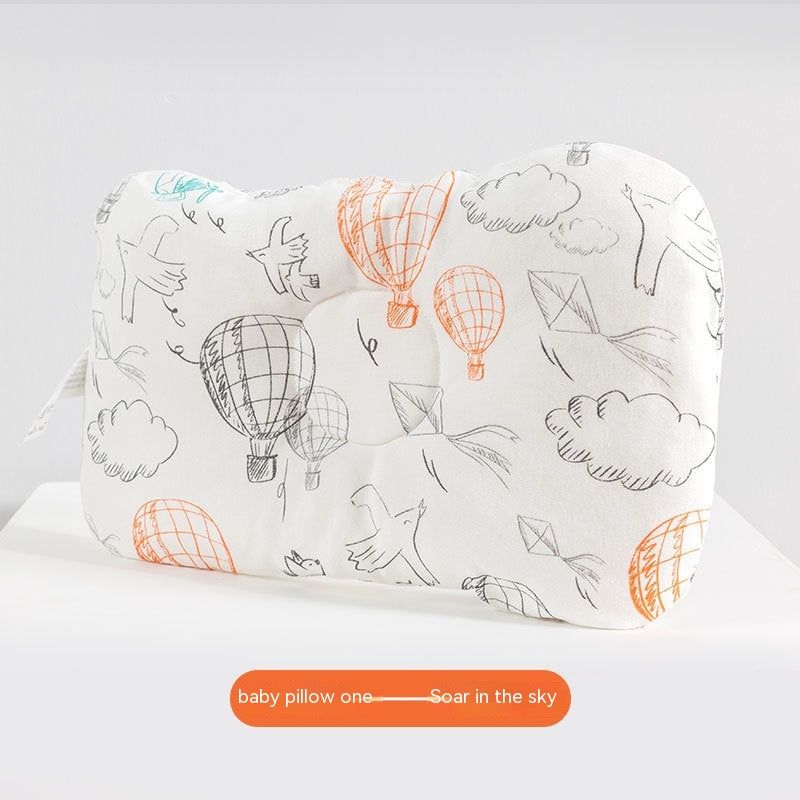 Newborn Infant Anti-Deviation Head Pillow - Baby Shaping Pillow 23x30cm