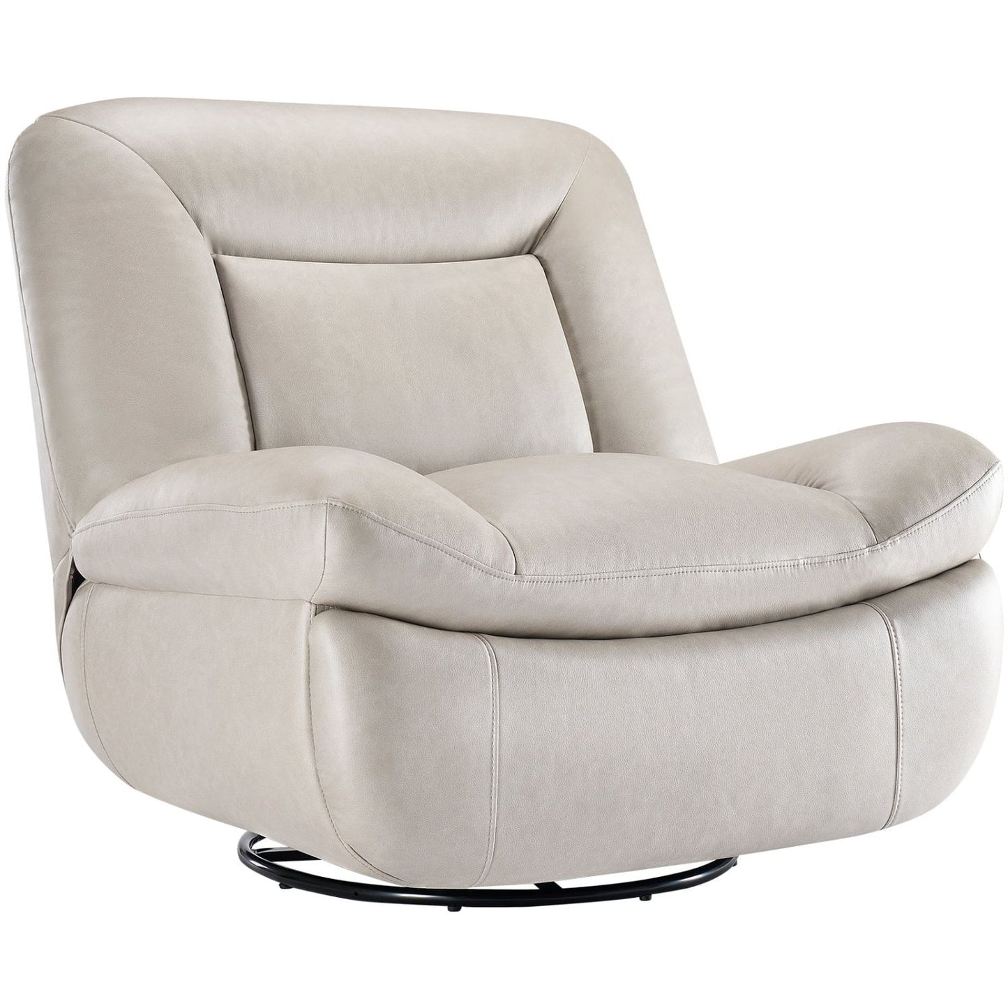 360-Degree Swivel Rocker Recliner Chair with Thick Cushion