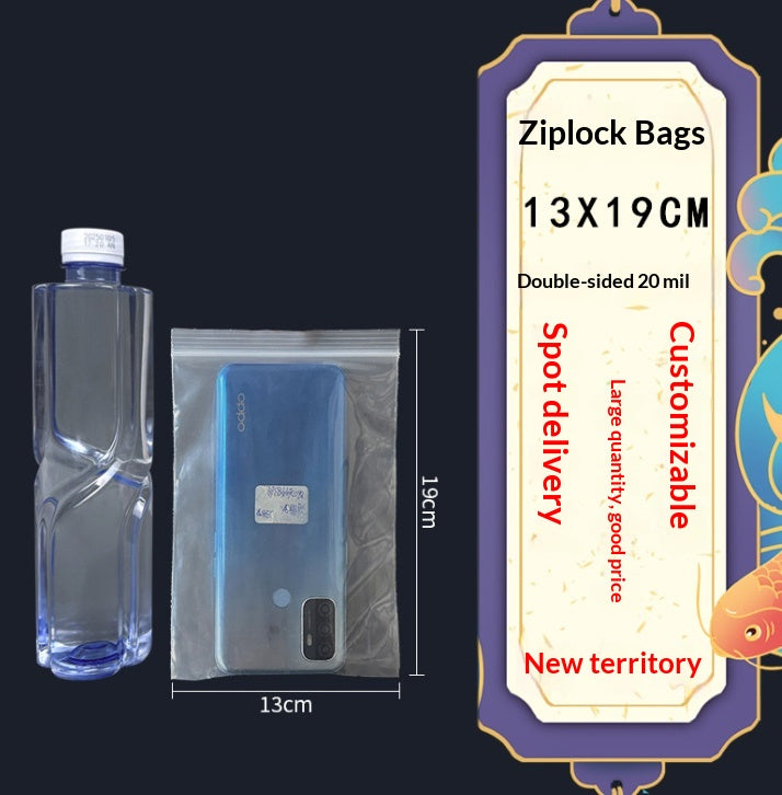 Food-Grade Plastic Packaging Bags Bulk Food Storage Bags for Kitchen