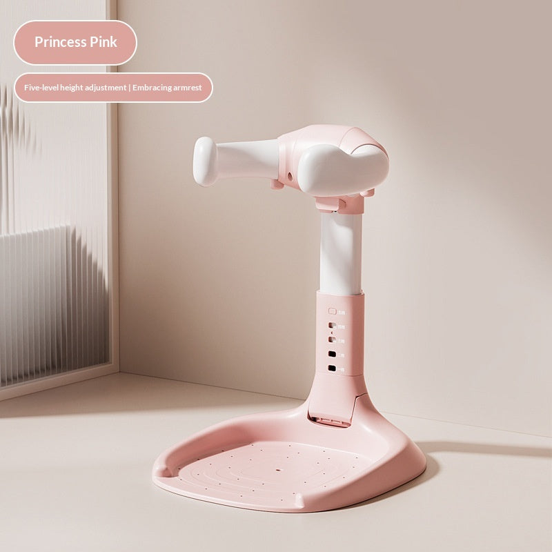Adjustable Baby Bath Seat Standing Bath Stand No Assembly Non-Slip for Home Use