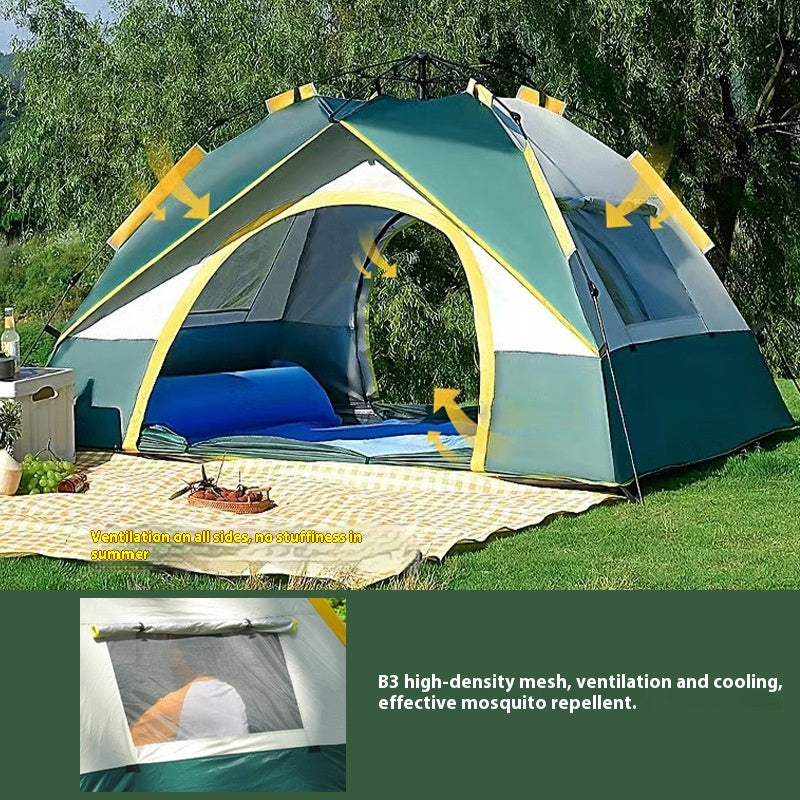 Automatic Camping Tent for 3-4 People - Quick Open Design