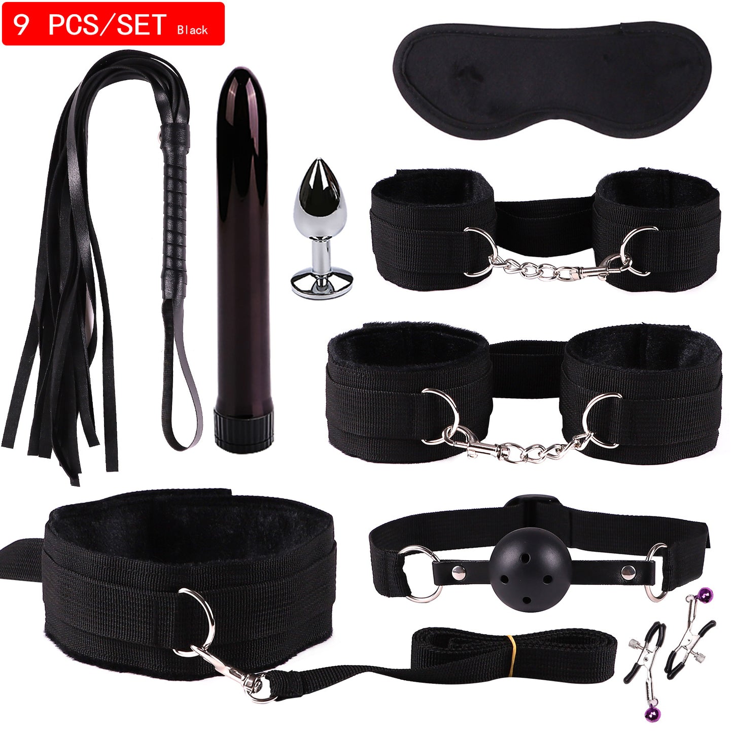 Adult Bondage Nylon Leather Suit Set - Multiple Variants