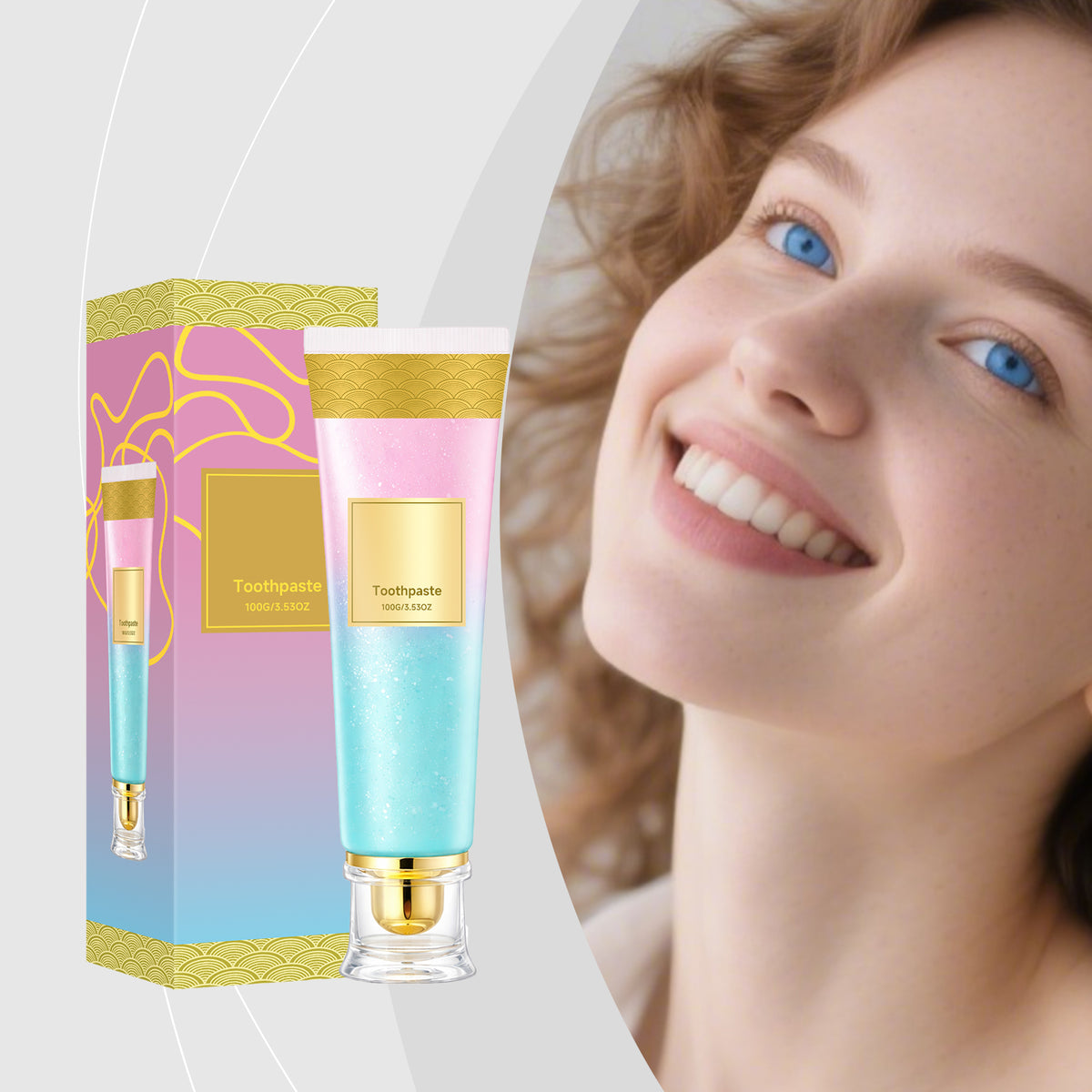 Niacinamide Whitening Toothpaste for Bright Teeth & Fresh Breath - 100g