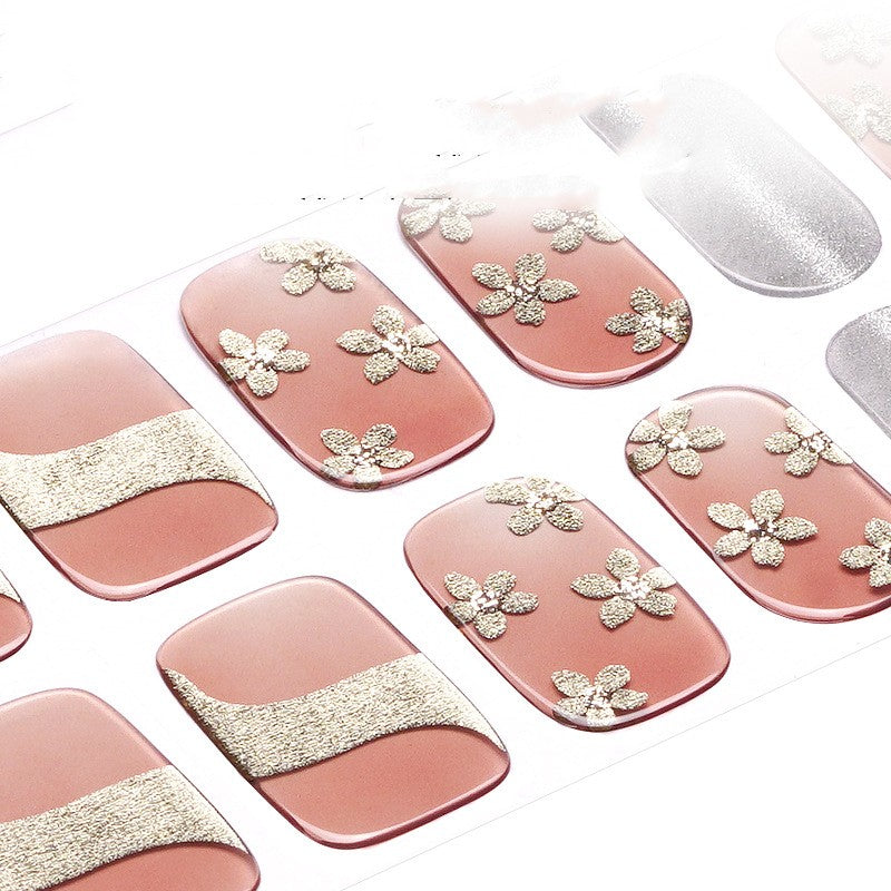 Semi-Cured Nail Gel for Nail Enhancement - Various Colors & Styles