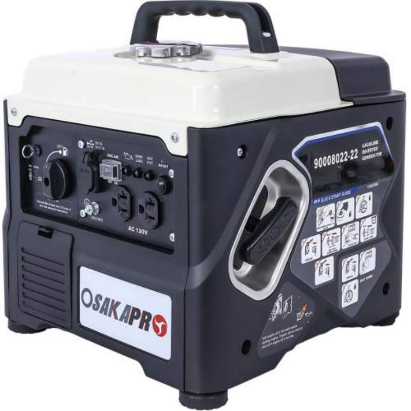 Portable 1200W Inverter Generator - Ultra-Quiet & Eco-Friendly