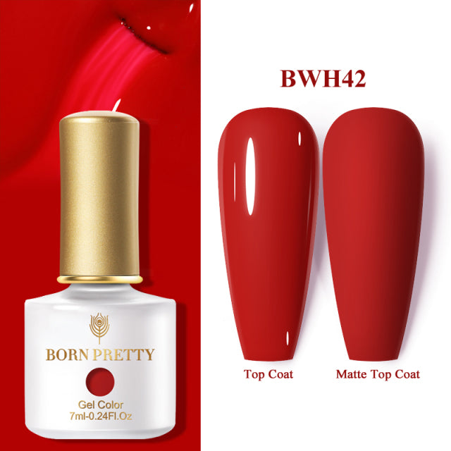 One-Color Gel Nail Polish 7ml - Long-Lasting, Non-Toxic, Professional & Home Use