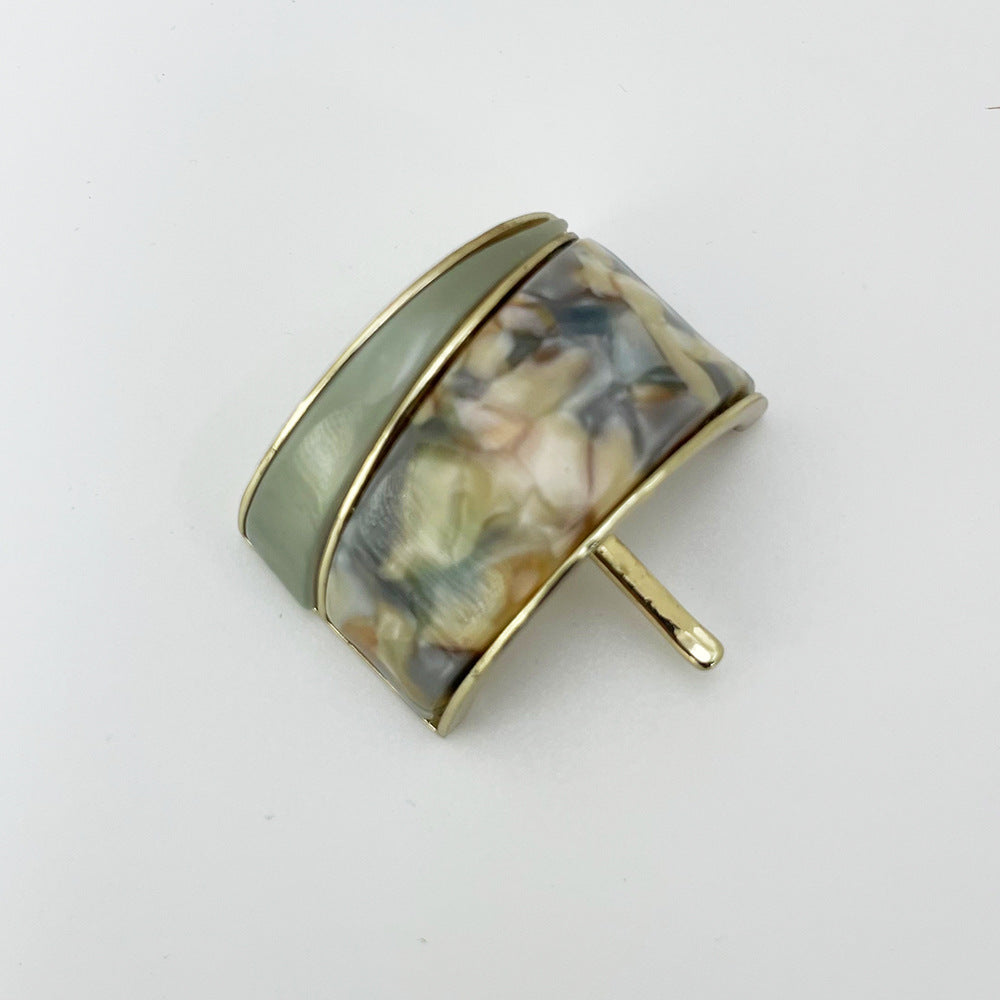 Metal Hair Clip for Low Ponytail, Multiple Colors