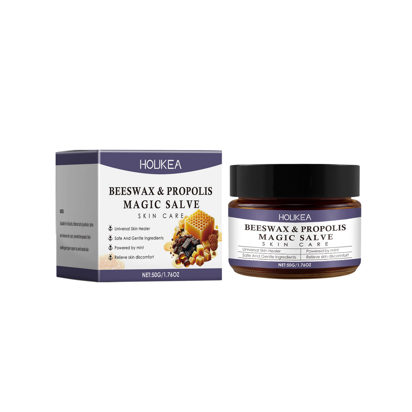 Propolis Soothing Body Care Cream - Deep Nourishing Skin Treatment