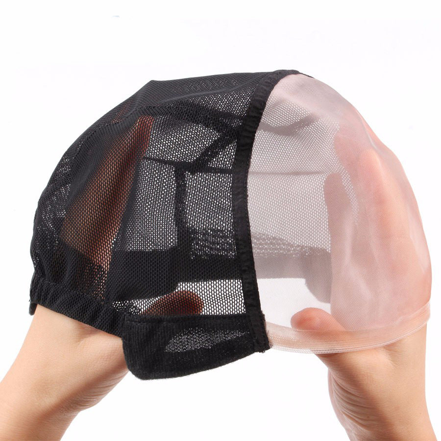 Wig Net Cap Lace Mesh Headgear for Ladies - Black, S/M/L