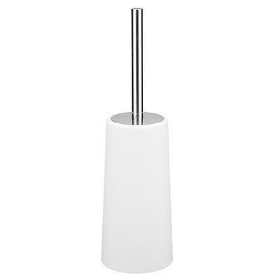 European Style Toilet Brush Set with Stand, Multiple Colors & Nylon Brush Head