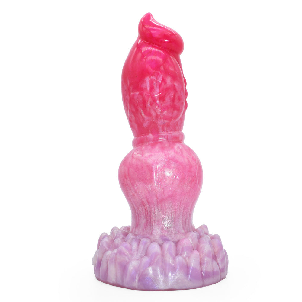 Dual Use Anal and Vaginal Masturbator - Silicone Adult Wellness Toy