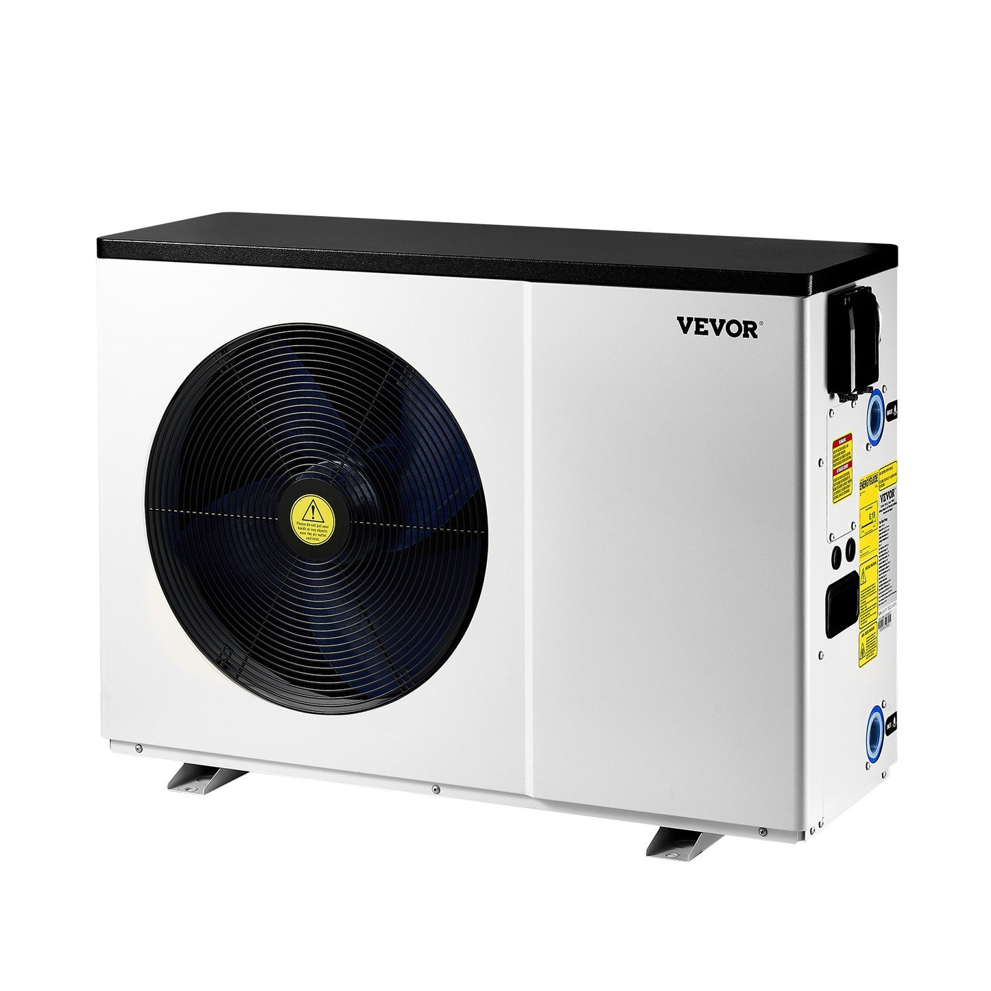 Electric Pool Heat Pump 51200 BTU for Above & In-Ground Pools, Energy Saving, Low Noise
