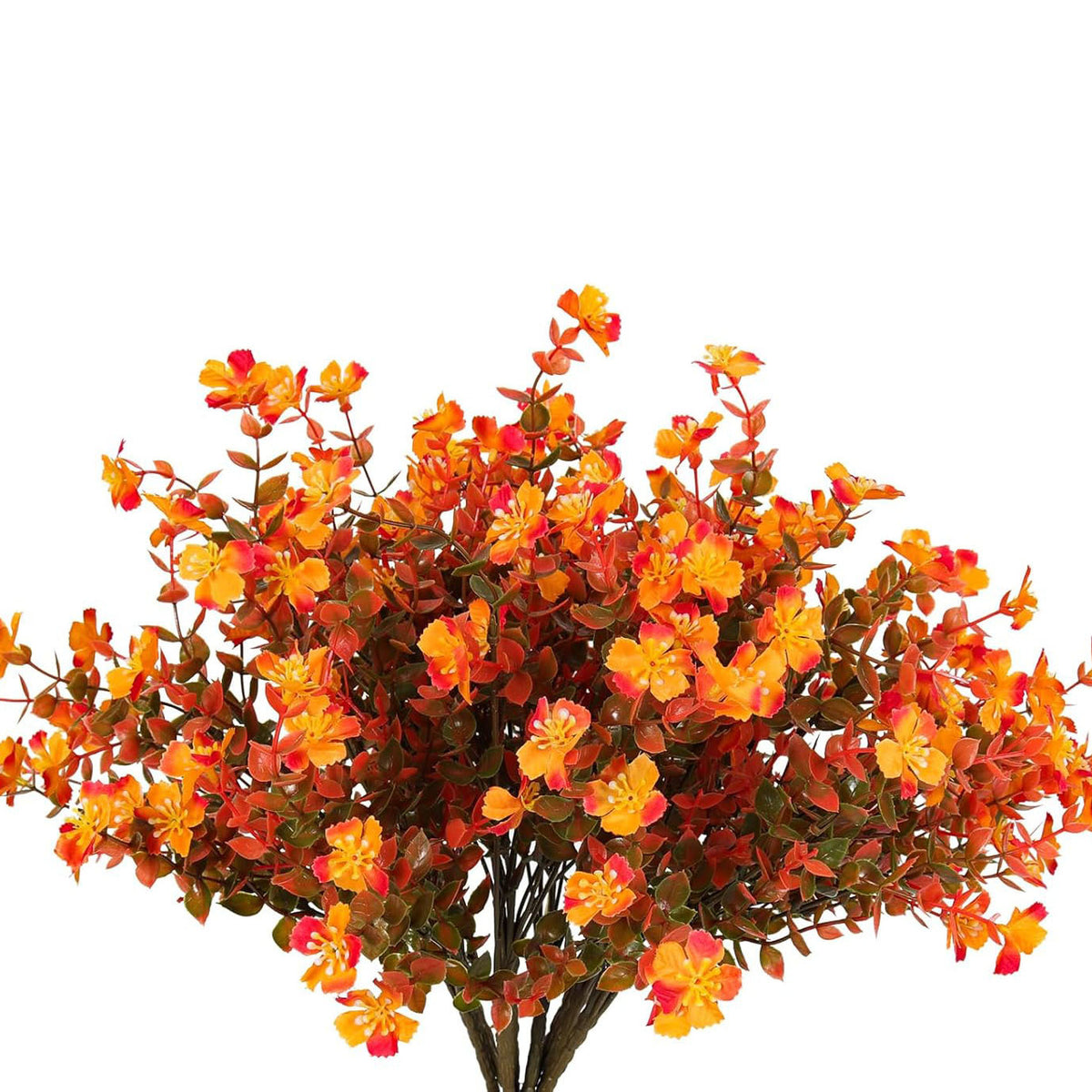 Autumn Artificial Flowers for Home Garden Outdoor Decor - Fake Faux Floral Arrangements