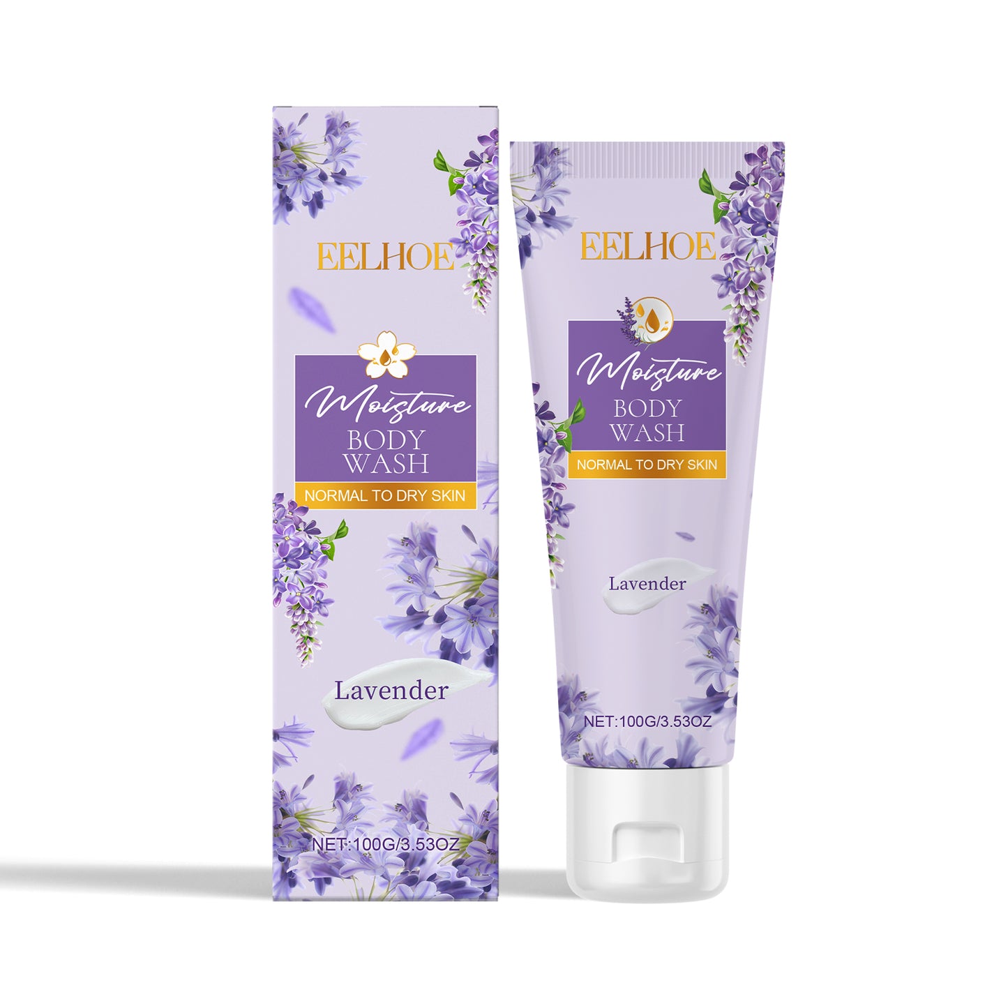 Lavender Moisturizing Body Wash - Soothing Skin Cleanser for Daily Use