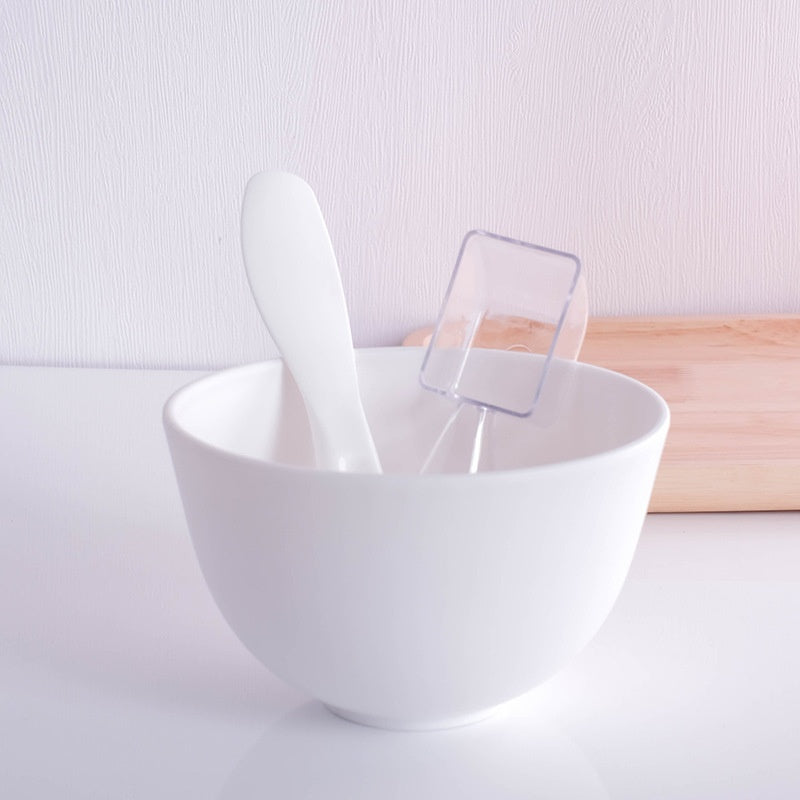 Silicone Mask Bowl and Brush Set for Face Makeup & Skincare
