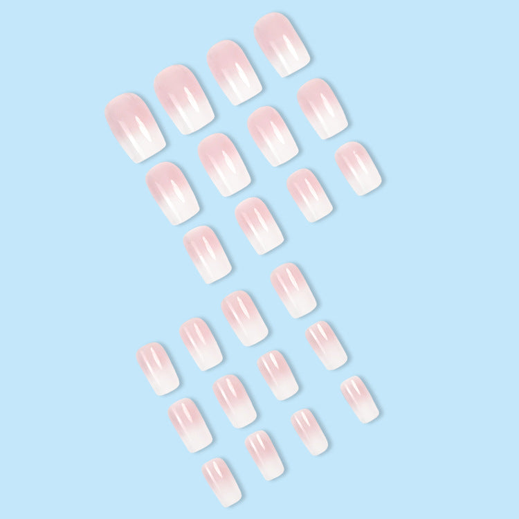 Jelly Powder Gradient Nail Stickers for Nail Art - 24pcs