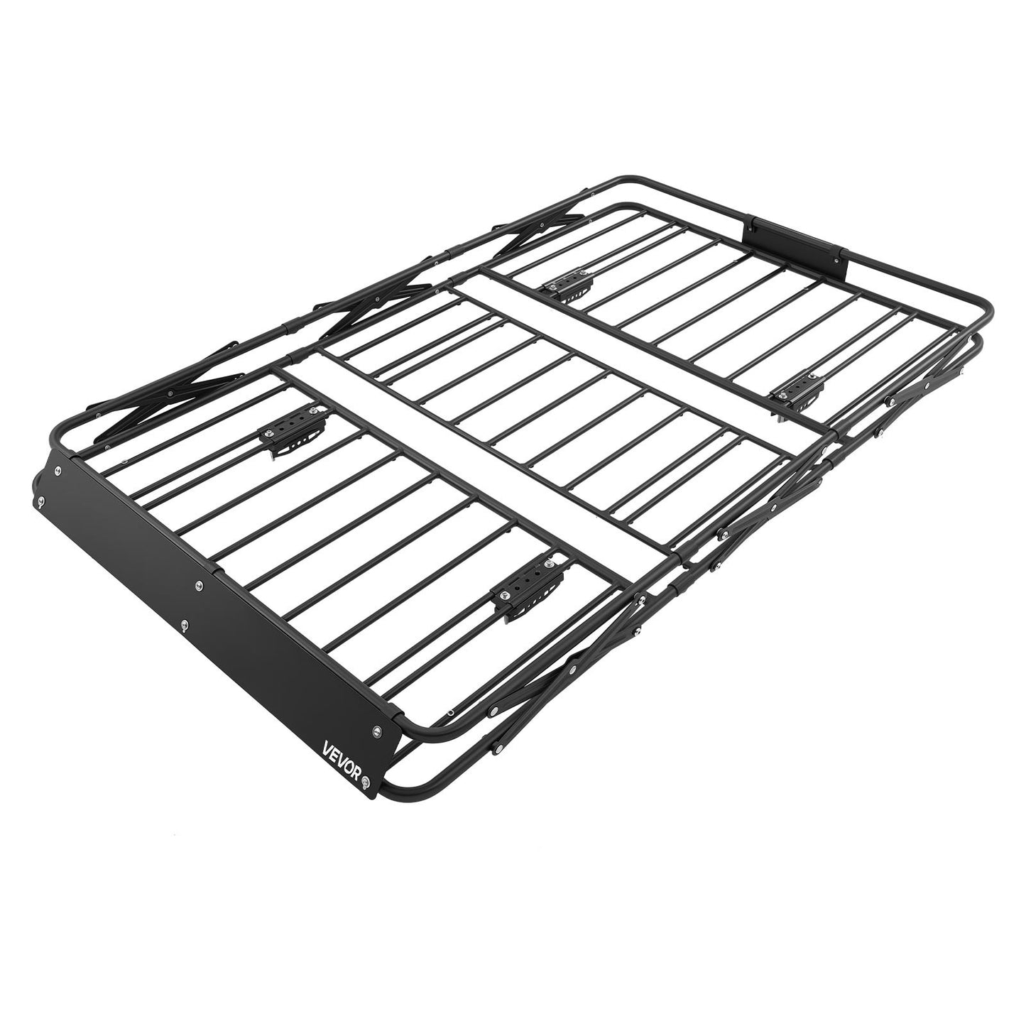Heavy Duty Roof Cargo Basket 64x39x4 Inches All-Weather SUV Truck Carrier