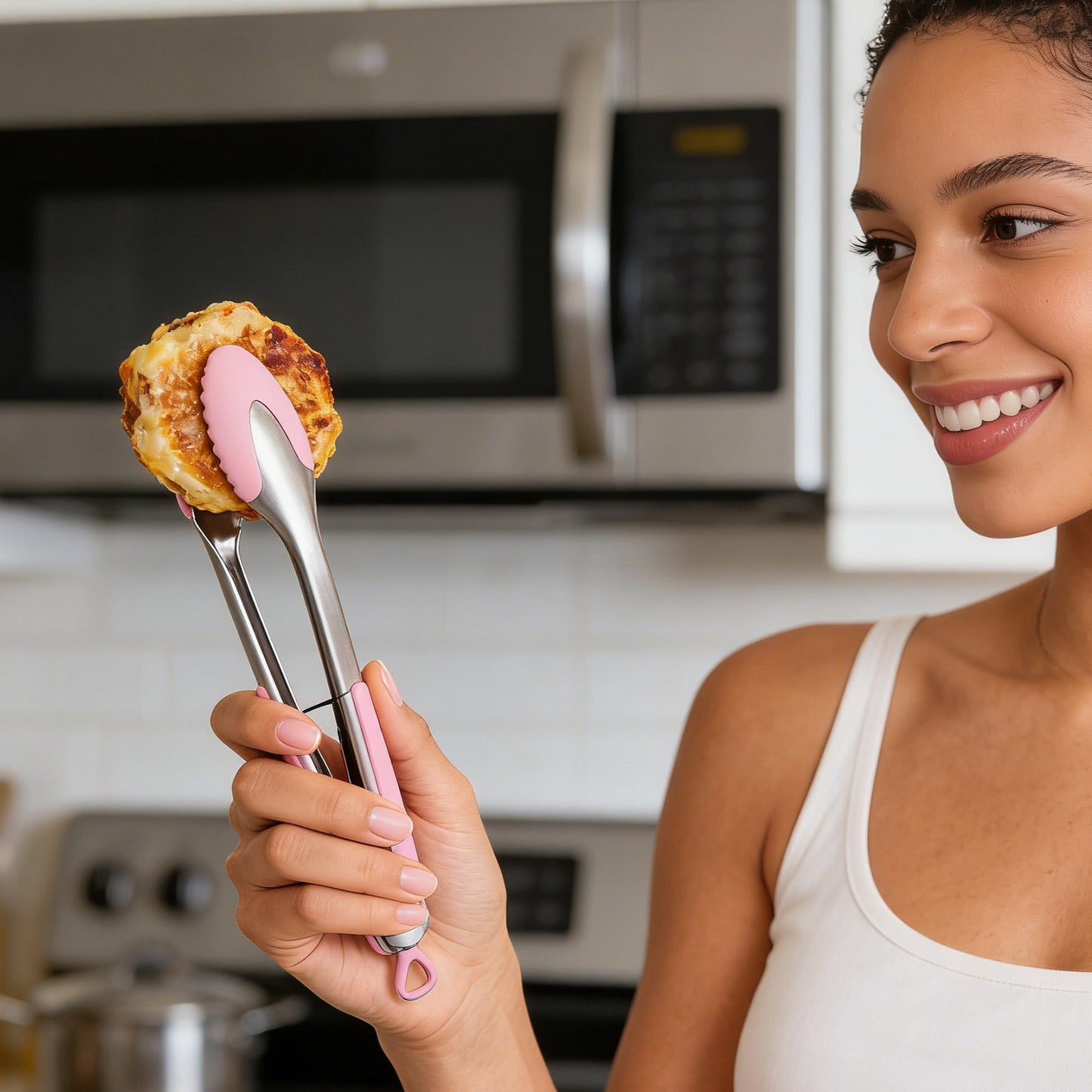 Kitchen Tongs - Versatile Cooking Utensil for Grilling & Serving
