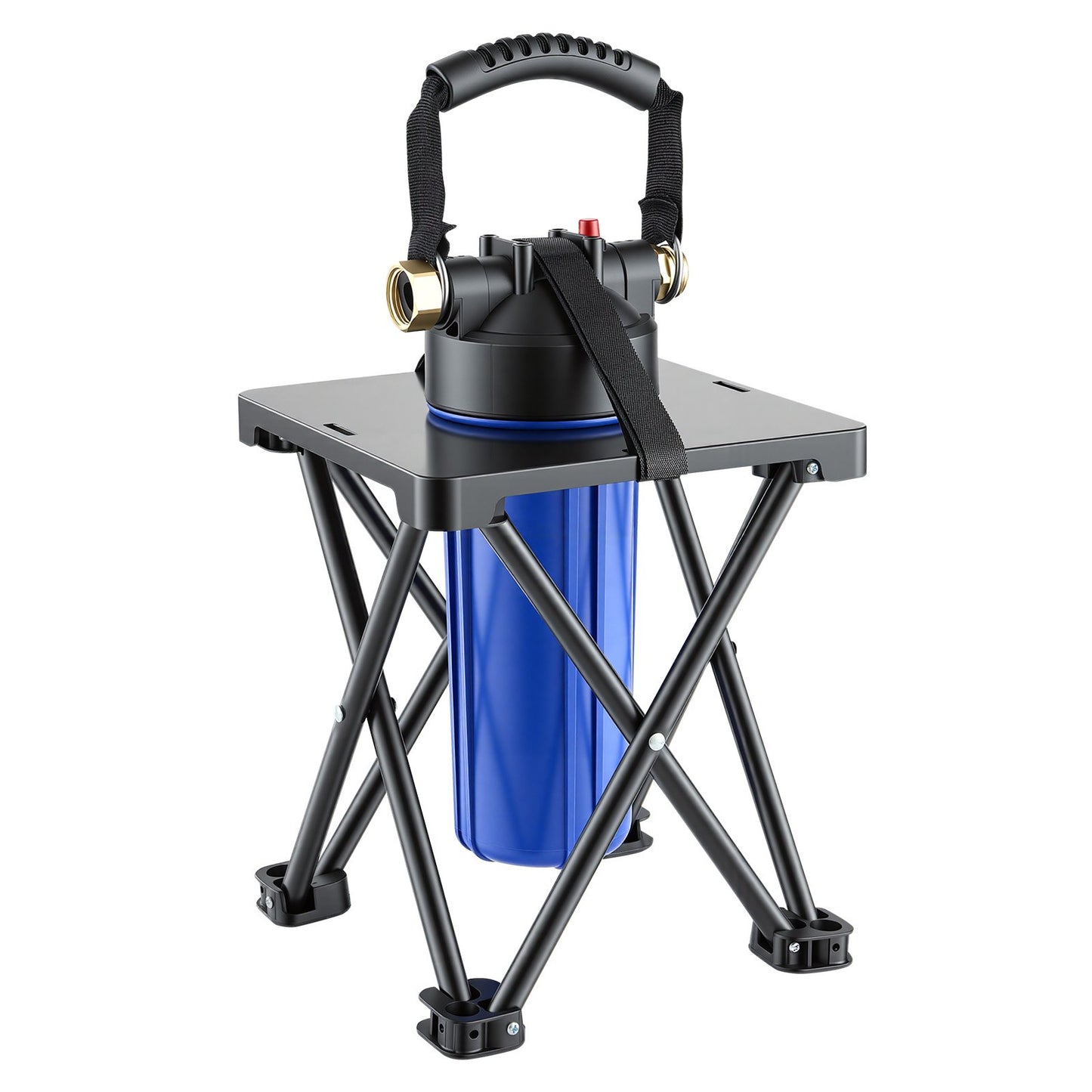 RV Water Filter System with Cartridge & Mounting Bracket - 5 Micron Sediment & Chlorine Filter