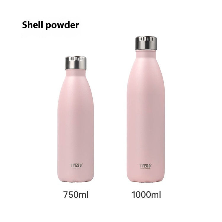 304 Stainless Steel Large Capacity Outdoor Sports Water Bottle - Portable Hydration Cup
