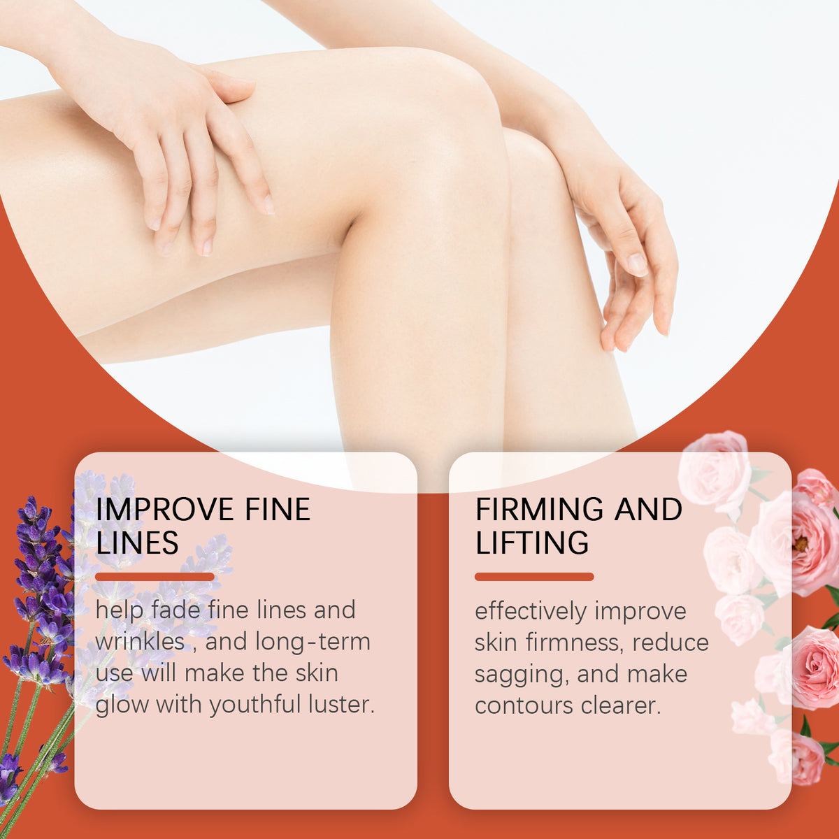 Body Firming Soothing Oil Moisturizer for Skin Tightening & Hydration - 100ml