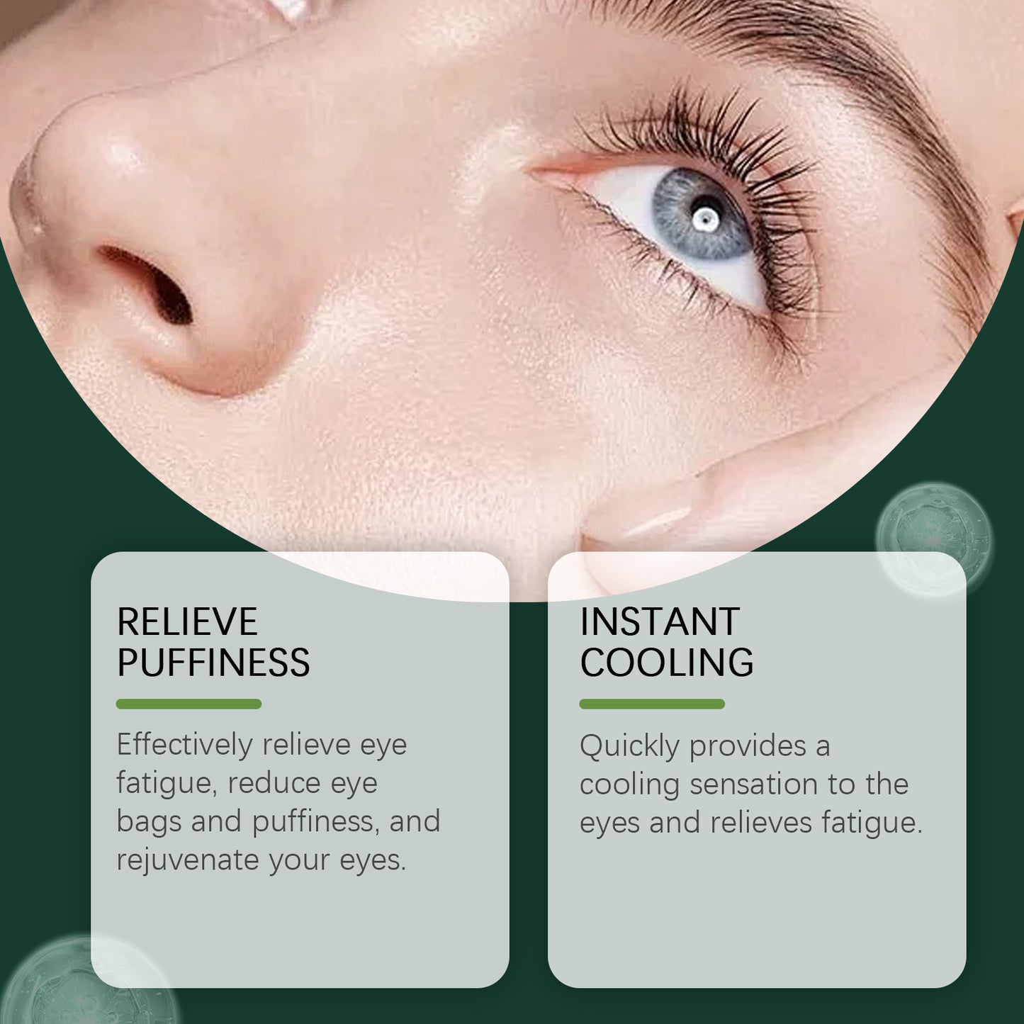 Mint Essence Eye Roller for Dark Circles, Puffiness & Fine Lines - 10ml