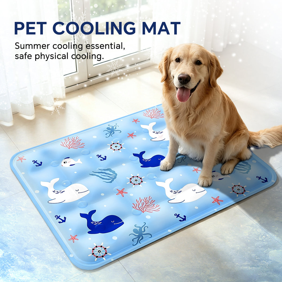 Pet Cooling Mat for Dogs Cats Underwater World Self Pickup Available