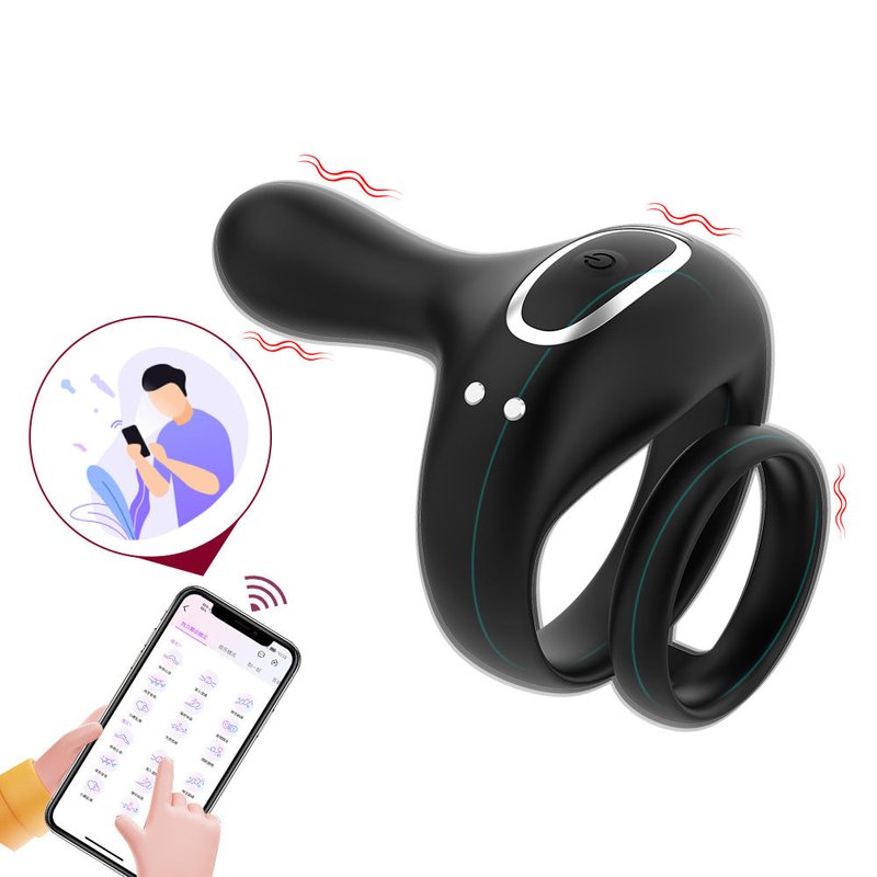 Shared Horseshoe Ring Delay Double Ring for Husband and Wife - Home & Garden