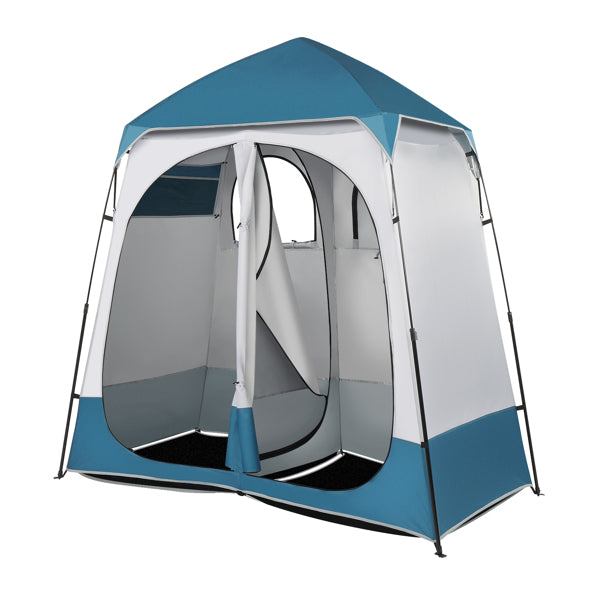 Portable Privacy Changing Tent - Blue & White