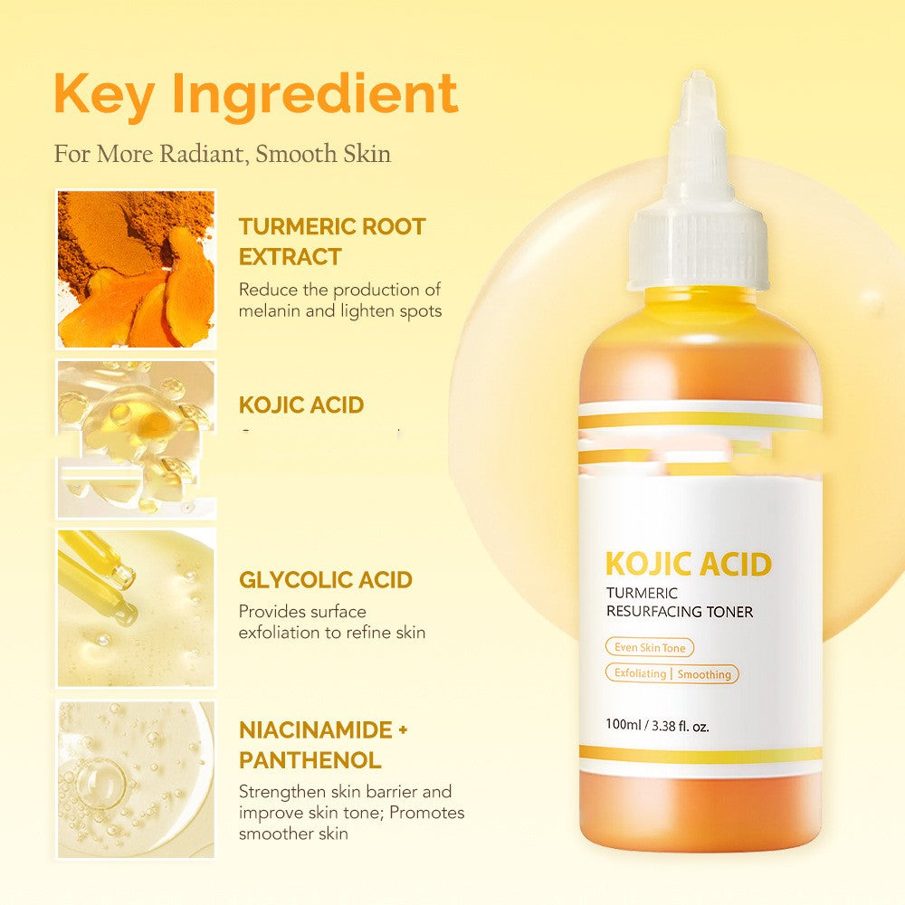 Hydrating Ginger Kojic Acid Facial Lotion - 100ML for Brightening & Skin Care