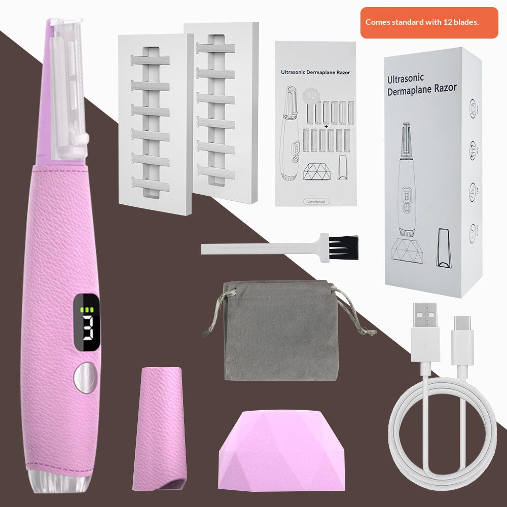 Electric Facial Hair Removal Device - Rechargeable, Gentle & Painless Skin Care