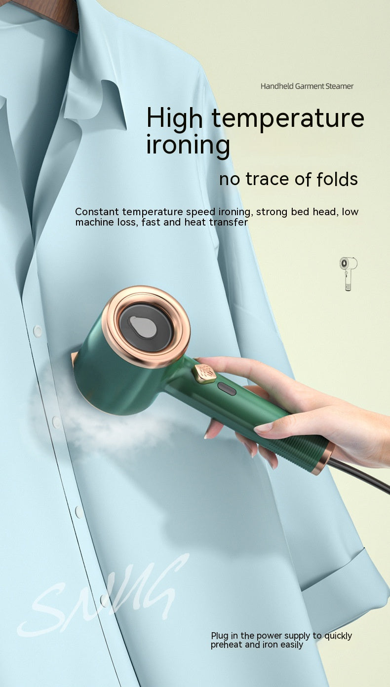 Mini Portable Handheld Garment Steamer for Clothes Travel Home Use - US Plug