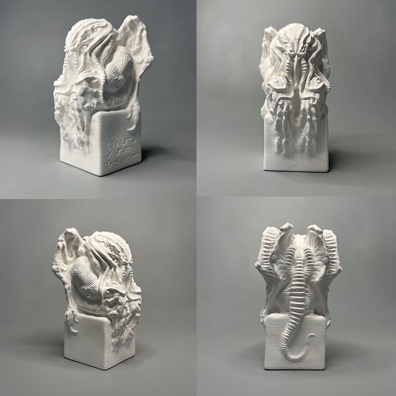 Cthulu Desktop Sculpture - Creative Plaster Home Decor Gift Set