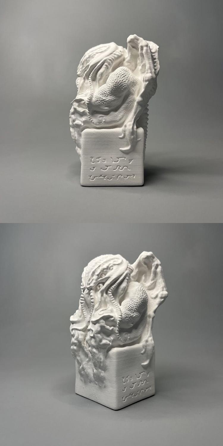 Cthulu Desktop Sculpture - Creative Plaster Home Decor Gift Set