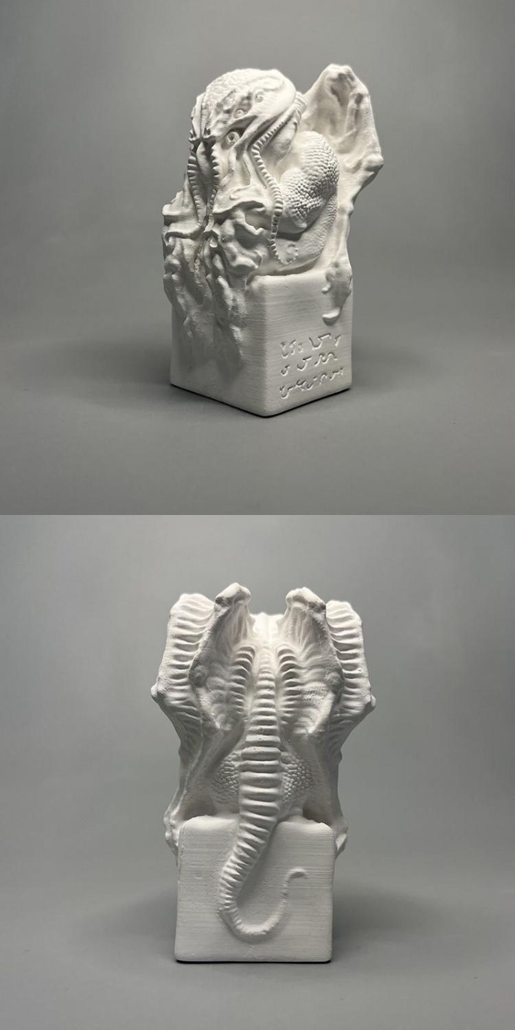 Cthulu Desktop Sculpture - Creative Plaster Home Decor Gift Set