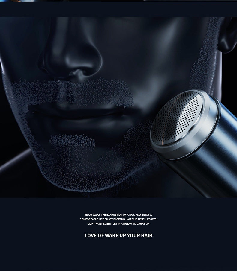 Electric Men's Portable Travel Shaver - Blue
