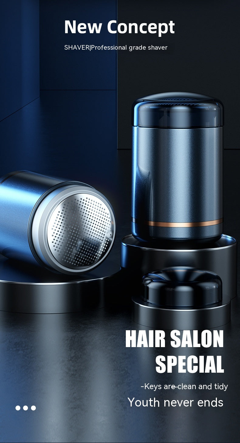 Electric Men's Portable Travel Shaver - Blue