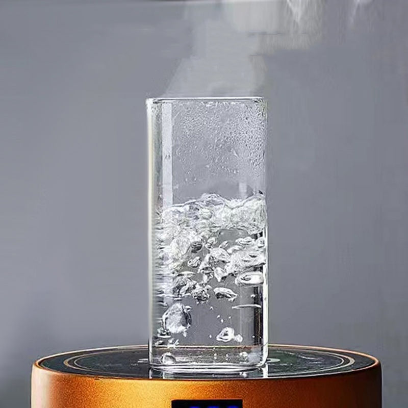 Large Capacity Glass Water Cup with Lid and Straw - Portable Drinkware