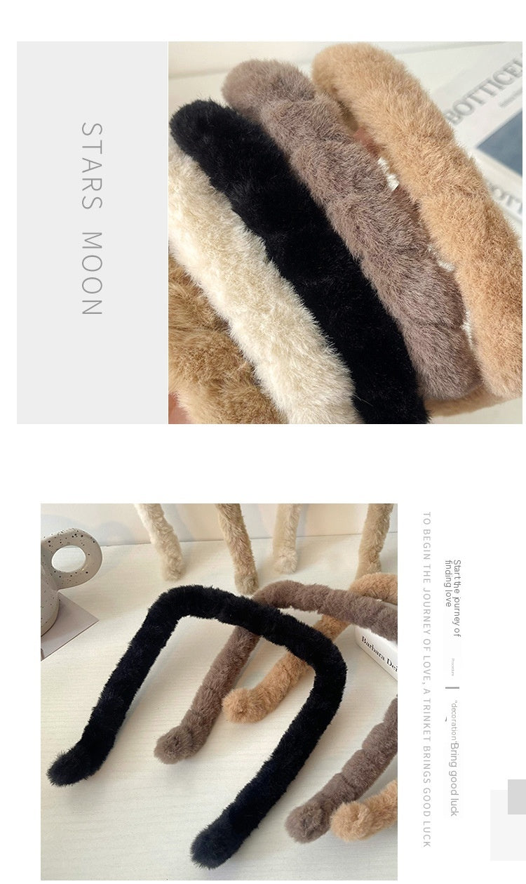 Children's Plush Square Hairband with Sun Glasses Style - Multiple Colors