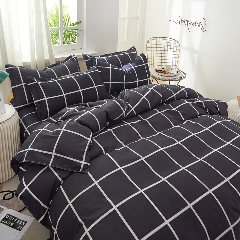 Student Dormitory Single Duvet Cover Set - Autumn & Winter Bedding