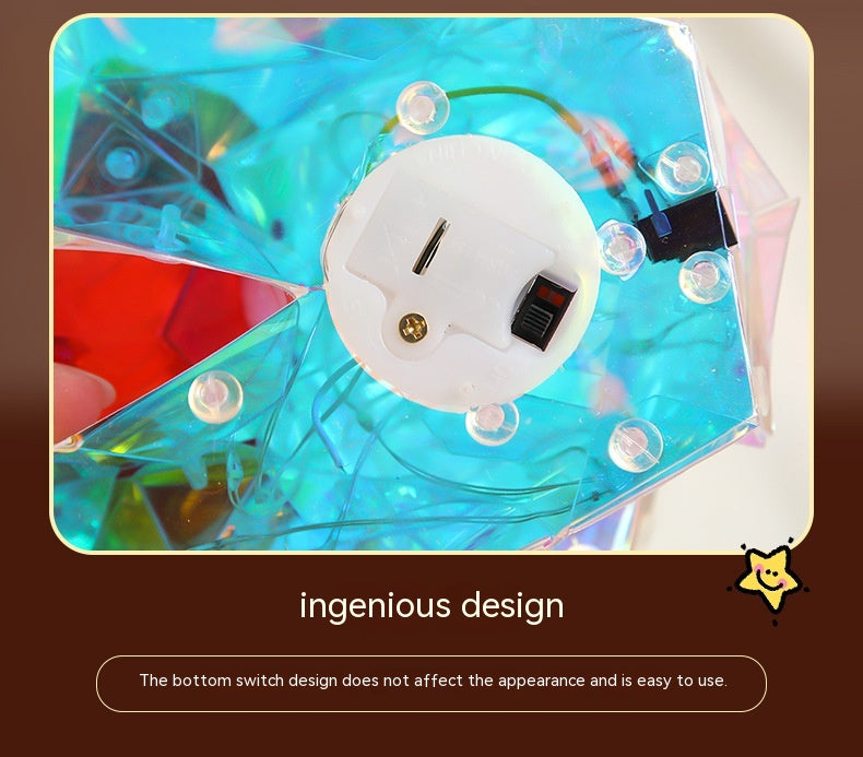 Colorful Bear Night Light - Birthday & Valentine's Day Gift for Kids