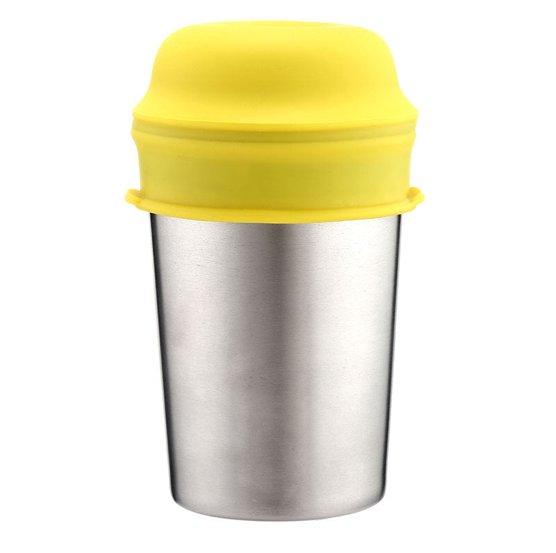 Anti-Spill Leak-Proof Silicone Straw Cup Lid for Baby & Kids - Multiple Colors