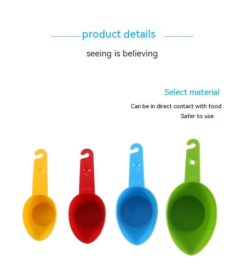Plastic Measuring Spoon & Cup Set for Baking, Kitchen Utensils, 11-12 Pieces