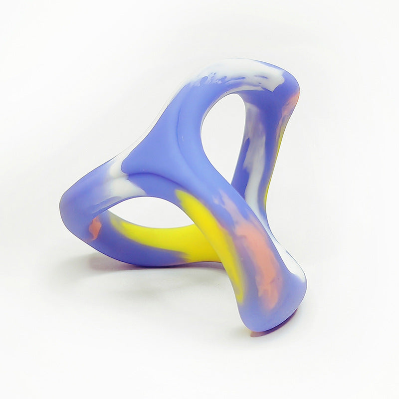 Liquid Silicone Penis Ring Set - Couples Delay and Blocking Rings