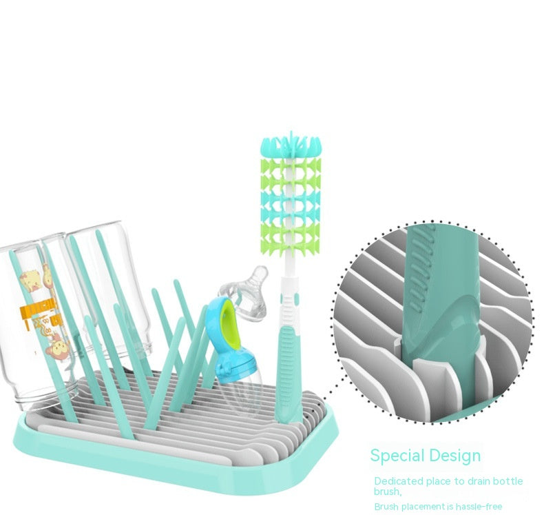 Multifunctional Portable Bottle Drying Rack for Baby & Kitchen Use