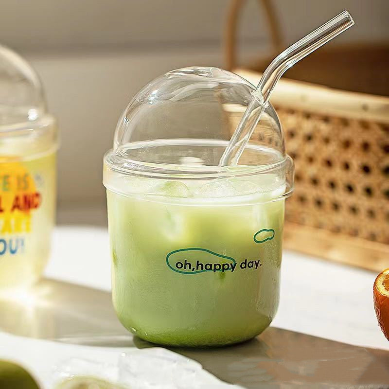 High Borosilicate Glass Drinking Glasses Set - Transparent Kitchen Drinkware